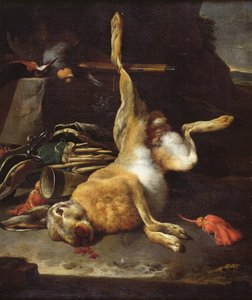 ख़रगोश द्वारा Melchior de Hondecoeter