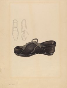 वुमन क्लोग, सी। 1936. द्वारा मेलिता हॉफमैन