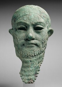 शासक का प्रमुख, c.2300-2000 ईसा पूर्व (तांबा मिश्र धातु) द्वारा मेसोपोटामियन मेसोपोटामियन