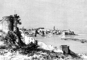 रबात और बू-रिग्रेग नदी का मुंह, मोरक्को, 1895। द्वारा Meunier