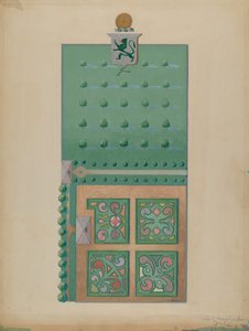 थॉमस जोन्स एस्टेट, सी। 1936. द्वारा मेयर गोल्डबाम