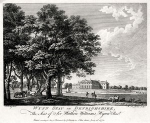 Wynn Stay Denbighshire, वेल्स, 1775 में द्वारा माइकल एंजेलो रूकर