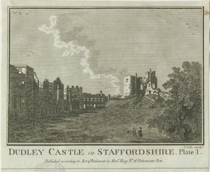 डुडले कैसल: कॉपर-प्लेट उत्कीर्णन, एनडी [1653-1686] द्वारा माइकल बर्गर