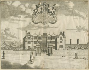 कीले हॉल: कॉपर-प्लेट उत्कीर्णन, एन डी [1653-1686] द्वारा माइकल बर्गर