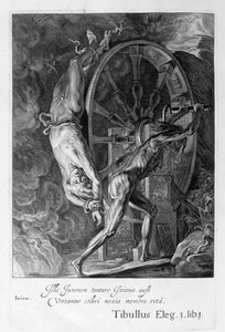 पहिए पर टार्टारस में Ixion, 1655