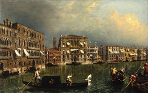 [रियो डी] सीए में ग्रांड नहर फोस्करी, सी .1740-1743 द्वारा मिशेल मारिच्ची