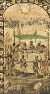 जहाजों के विनाश का आदेश देता है और 1520 में मोंटेज़ुमा (मोक्टेज़ुमा, मोटुकज़ोमा, मोटेकुहोमा) (1466-1520) के राजदूतों के साथ बैठक करता है - हर्नान कोर्टेस पार गोंजालेज, मिगुएल और जुआन (17 वीं शताब्दी का सक्रिय अंत) द्वारा मेक्सिको की विजय। लकड़ी पर तेल, आका