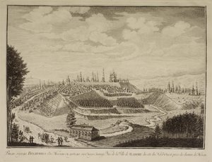 व्लादिमीर टाउन, 1769 का दृश्य द्वारा मिखाइल इवानोविच मचाएव