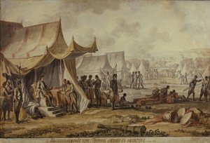 पीटर I प्रथ नदी पर, 1804