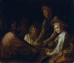 किसान भोजन, 1774 द्वारा मिखाइल शिबानोव