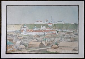 टोबोल्स्क का दृश्य, 1850 का दशक