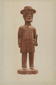 नक्काशीदार पुलिसकर्मी