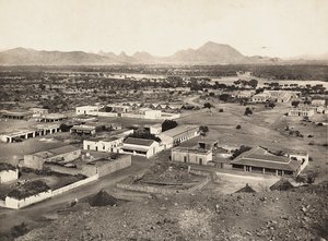 फासीवादी युग में 'बिल्डिंग ए एम्पायर': एगोर्डैट का दृश्य, 09/05/1936 (बी/डब्ल्यू फोटो) द्वारा मोडेस्टिनो बाल्डिनेटी