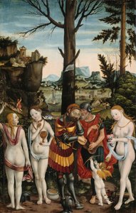 पेरिस का सपना, 1536। द्वारा मोनोग्रामिस्ट पीजी
