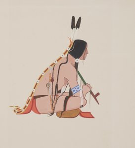 चेयेने, c.1934 (जल रंग)