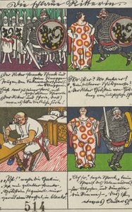 द क्लेवर लेडी नाइट, 1911। द्वारा मोरित्ज़ जुंग
