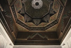 Thamiel glaoui का कसाब, छत का विस्तार (सिरेमिक) द्वारा मोरक्कन स्कूल