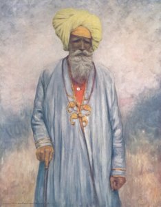 कच्छ के महाराजा का अनुचर, 1903 द्वारा मोर्टिमर लुडिंगटन मेनपेस