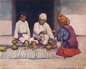 एक शान प्रमुख और उनकी पत्नी, 1903 द्वारा मोर्टिमर लुडिंगटन मेनपेस