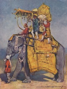 'ए स्टेट एलीफेंट इन ऑल ट्रैपिंग्स', 1903 द्वारा मोर्टिमर लुडिंगटन मेनपेस