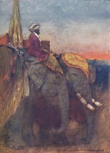 जयपुर हाथी, 1903 द्वारा मोर्टिमर लुडिंगटन मेनपेस