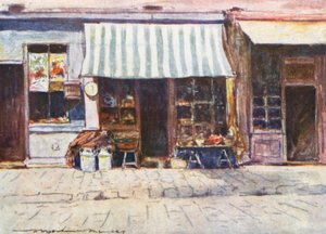 Rue St Honore में एक Cremerie द्वारा मोर्टिमर लुडिंगटन मेनप्स