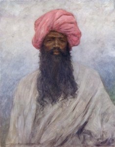 एक विशिष्ट बलूच (रंगीन लिथो) द्वारा मोर्टिमर लुडिंगटन मेनप्स