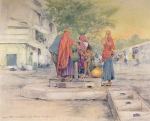 फाउंटेन, जेयपोर द्वारा, 1905 द्वारा मोर्टिमर लुडिंगटन मेनप्स
