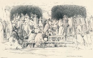 प्यूब्ला में मिड-डे, c1895, 1896 द्वारा मोर्टिमर लुडिंगटन मेनप्स