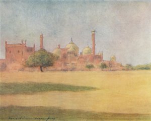 जुमना मस्जिद, 1905 द्वारा मोर्टिमर लुडिंगटन मेनप्स
