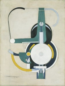 पेंटिंग (पूर्व में मशीन), 1916
