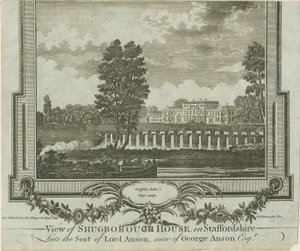 शुगबोरो हॉल: उत्कीर्णन, एनडी [1760s] द्वारा मूसा ग्रिफ़िथ