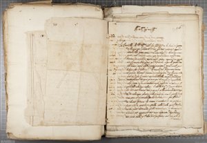 उरबिनो और अन्य के म्यूटियो ओड्डी द्वारा चित्र का पोर्टफोलियो, p116, c.1635-40 (बाध्य मात्रा में कागज पर कलम और स्याही) द्वारा मुजियो ओड्डी