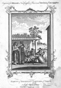 फारस की सीमाओं पर, तारकु के दागेस्तान टार्टर्स की आदतें, 1780 द्वारा नेकां शुभ रात्रि
