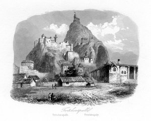 तिरुचिरापल्ली, भारत, c1840 द्वारा एन