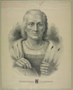 क्रिस्टोफर कोलंबस का पोर्ट्रेट (1451 - 1506) द्वारा कैरियर और Ives
