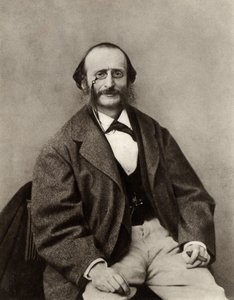 जैक्स ऑफ़ेनबैक (1819-1880) (बी/डब्ल्यू फोटो) द्वारा नादर