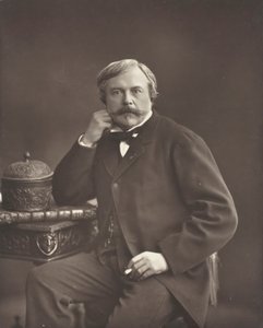 एडमंड डी गोनकोर्ट फ्रांसीसी लेखक और आलोचक, 1822-1896, सी। 185376. द्वारा नादर