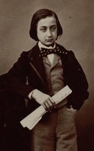 वायलिन वादक और संगीतकार हेनरी केटेन का चित्रण 1848-1883। द्वारा नादर