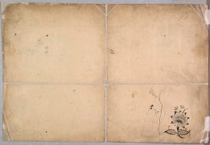 मुहम्मद शाह से पहले एक अदालत में लड़ते हुए दो हाथी, सी। 1730-1740।