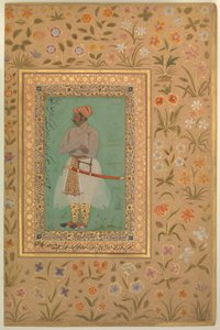 Portrait of Maharaja Bhim Kanwar द्वारा नन्हा