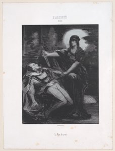 भय की मृत्यु, 1830-76., 1830-76. द्वारा नरसिसे वर्जिल डियाज़ दे ला पेना