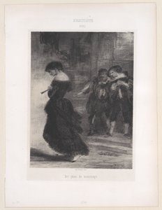 झूठ बोलने की खुशियाँ, 1830-76।, 1830-76। द्वारा नरसिसे वर्जिल डियाज़ दे ला पेना