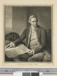 I. कैप्टन जेम्स कुक, जेके शेरविन (1751-90) द्वारा उकेरा गया, c.1773-84 (उत्कीर्णन) द्वारा नथानिएल (बाद में) डांस हॉलैंड