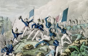 1847 के सेरो गॉर्डो की ऊंचाई पर तूफान द्वारा नथानिएल करियर