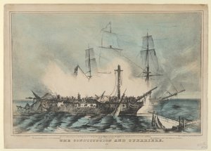 19 अगस्त, 1812 को संविधान और गुएरिएरे-संघर्ष-द गुएरिएरे में 15 आदमी मारे गए थे..., 1848।