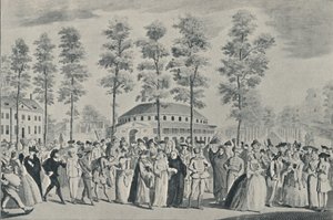26 अप्रैल, 1749, 1920 को रानीलग गार्डन में जुबली बॉल