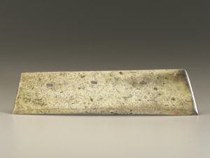 कांटा छेनी (झंग), किजिया संस्कृति, c.2500-2000 ईसा पूर्व (जेड) द्वारा नवपाषाण काल चीनी स्कूल