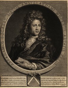 अब्राहम बोगार्ट का पोर्ट्रेट 1653-1727। द्वारा नीदरलैंड के स्कूल