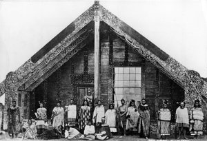 माओरी असेंबली या मीटिंग हाउस, c.1863-80